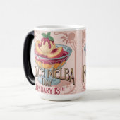 Peach Melba Dag Morphing Mok (Voorkant links)