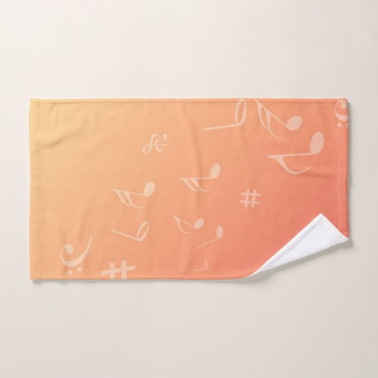 Peach Music (Serviette à main)