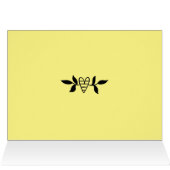 Peach on Earth Funny Christmas Pun Card (Intérieur Horizontal (Haut))