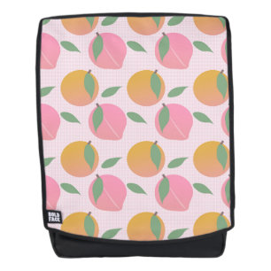 Peach Oranje Fruit Pattern roze Rugtassen