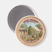 Peach Orchard Bourbon Still Label Magneet (Voorkant / Achterkant)