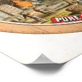 Peach Orchard Bourbon Still  Label Poster (Hoek)