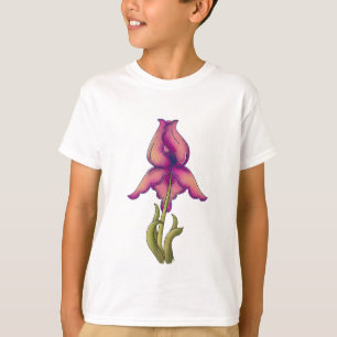 Peach & Paars Iris T-shirt