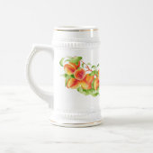 'Peach Paradise' op een Stein Bierpul (Links)