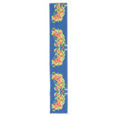 'Peach Paradise' op een Table Runner Lange Tafelloper (Voorkant)
