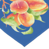 'Peach Paradise' op een Table Runner Lange Tafelloper (Hoek)