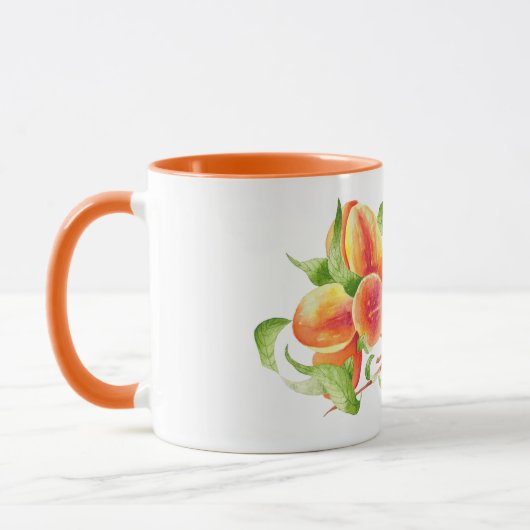 'Peach Paradise' sur une Mug Combo (I) (Gauche)