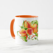'Peach Paradise' sur une Mug Combo (I) (Devant gauche)