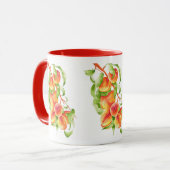 'Peach Paradise' sur une Mug Combo (II) (Devant gauche)