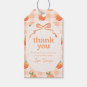 Peach Party geeft de voorkeur aan Labels Cadeaulabel (Voorkant)
