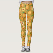 Peach Patroon 2 Leggings (Voorkant)