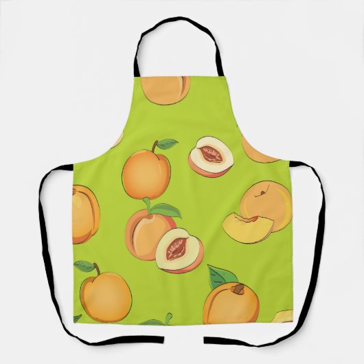 Peach Patroon 4 Schort (Voorkant)