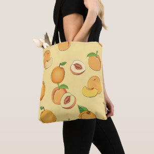 Peach Patroon 7 Draagtas