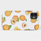 Peach Patroon Case-Mate iPhone Case (Achterkant (horizontaal))