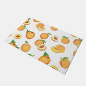 Peach Patroon Deurmat (Schuin)