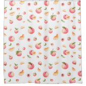 Peach Patroon Douchegordijn (Voorkant)