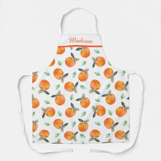 Peach Patroon Schort (Voorkant)