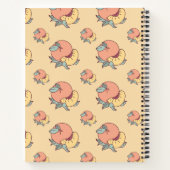 Peach Pattern Composition Notitieboek (Achterkant)