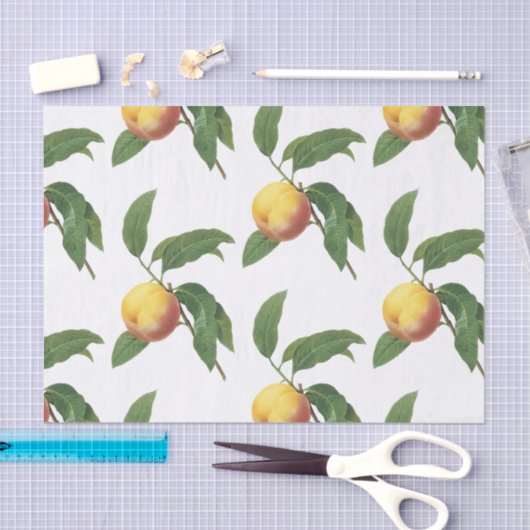 Peach Pattern Tissuepapier (Craft)
