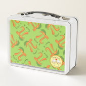 Peach Pi Cute Wiskunde Pi Day Lunch Box (Achterkant)