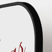 Peach Pickleball Paddle (Links Detail)