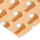 Peach Pie Slice Whipped Cream Peaches Dessert Tafelkleed (Gekanteld)