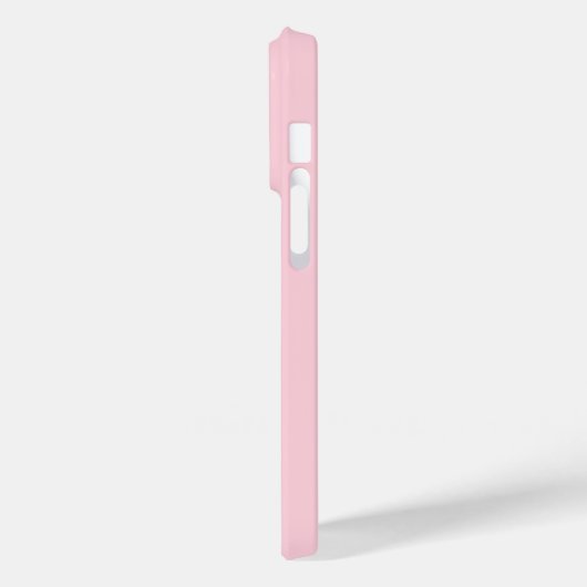 Peach Pink Hoesje-Mate Tough Apple Case-Mate iPhone Case (Achterkant / Links)