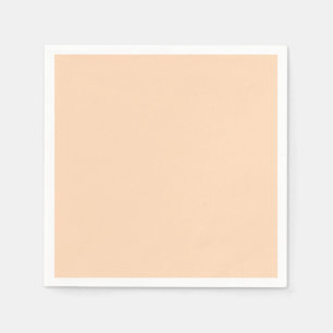 Peach Puff high-end gekleurd Servetten