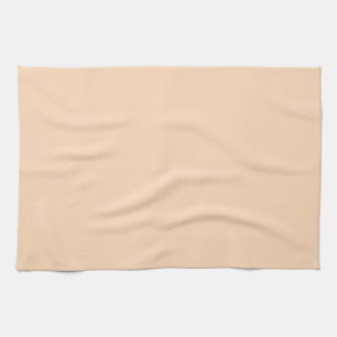 Peach Puff Solid Color Theedoek
