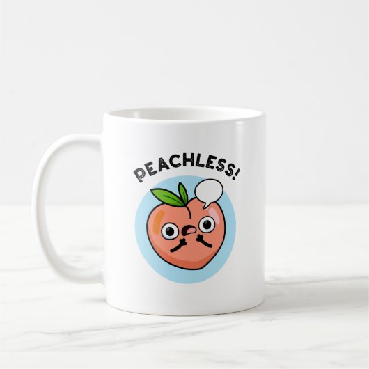 Peach pun koffiemok (Links)