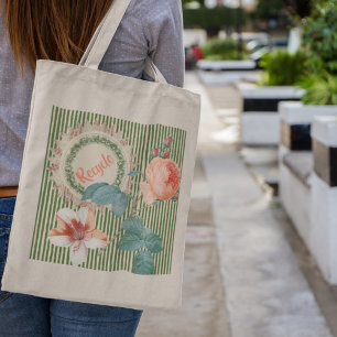 Peach Roos Azalea Sunshine Grote Tote Bag