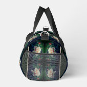 Peach Roos en knoppen Abstract gepersonaliseerd Plunjezak (Rechts)