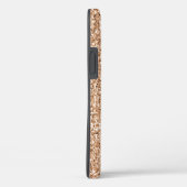 Peach Roos Gold Blush Glitter Glitz    Case-Mate iPhone Case (Achterkant / Rechts)