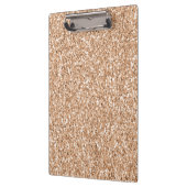 Peach Roos Gold Blush Glitter Glitz Klembord (Links)