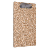 Peach Roos Gold Blush Glitter Glitz Klembord (Rechts)