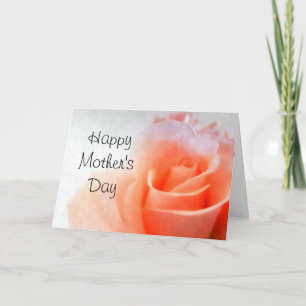 Peach Roos Happy Moederdag Card Kaart