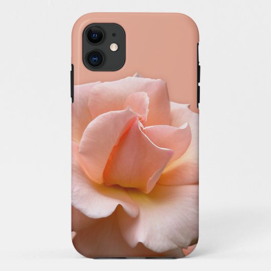 Peach Roos iPhone 5 Hoesje Wildlflower iPhone case (Achterkant)