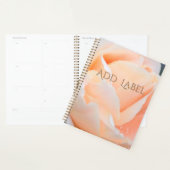 Peach Rose Personal Planner (Devant avec enveloppe)