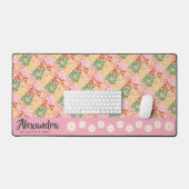 Peach rose Super Floral Abstrait (Clavier et souris)