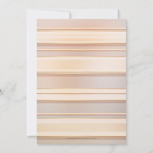 Peach Roses Love Story Faire-part de mariage livre (Dos)