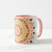 Peach Rosette Mug (Devant droit)