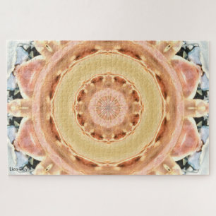 Peach Rosette Puzzle