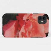 Peach Roze roze bloem Case-Mate iPhone Case (Achterkant (horizontaal))