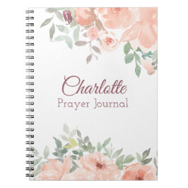 Peach Rozen Prayer Journal Notitieboek
