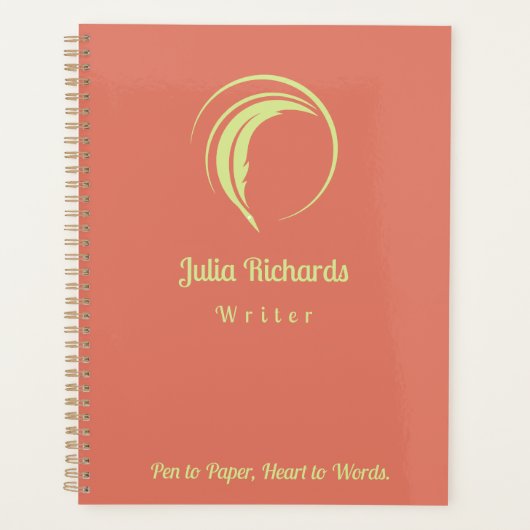 Peach Sangria Planner (Voorkant)