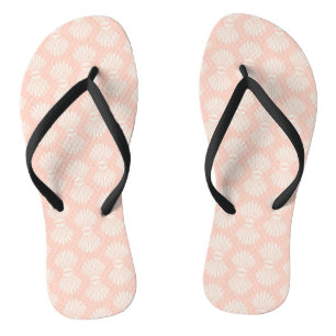 Peach Seashell-Teenslippers Teenslippers