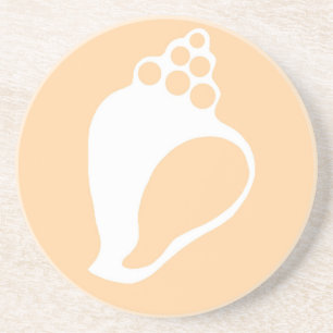 Peach Shell Onderzetter