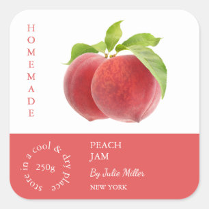 Peach Small Business Étiquette