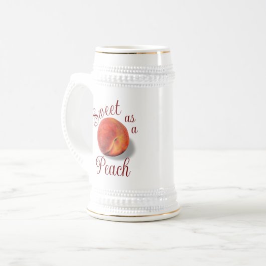 Peach Stein Mug (Devant gauche)