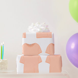 Peach Summer T-shirt Cadeaupapier